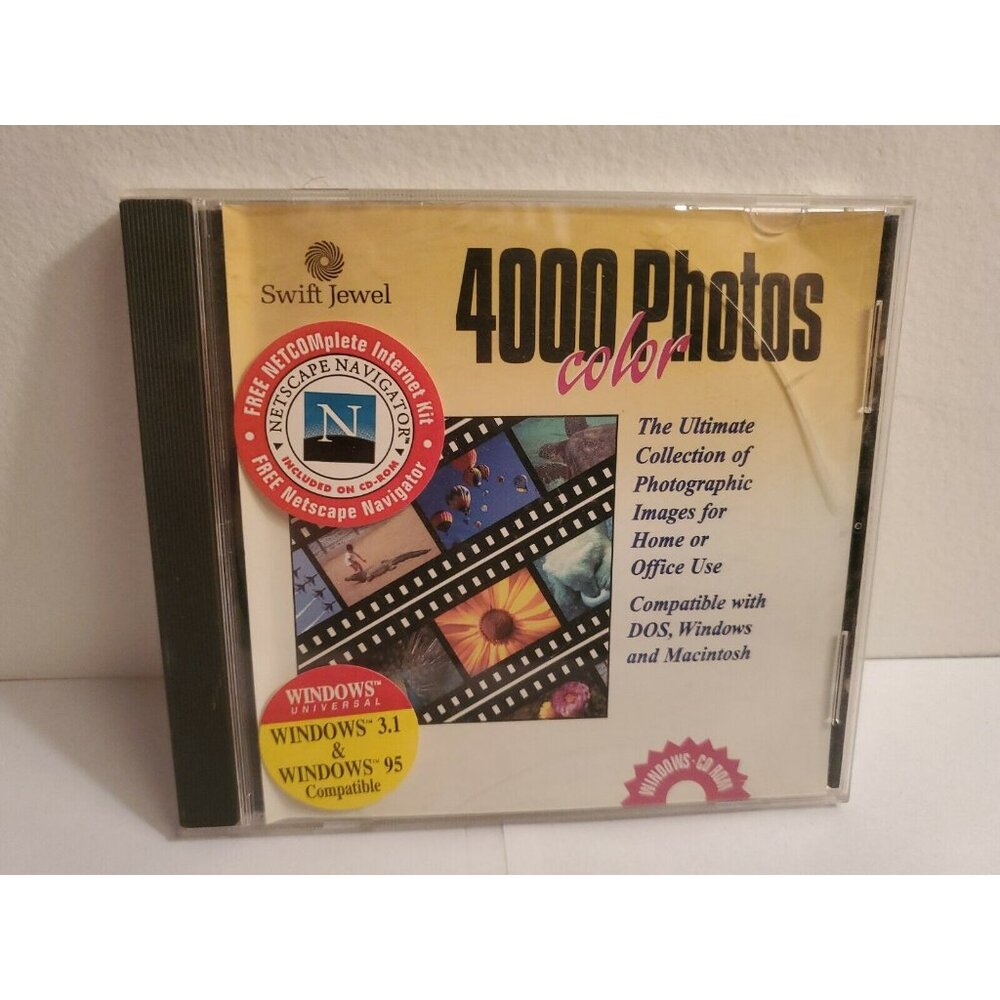 Swift Jewel: 4000 Photos (CD-Rom, 2000, COSMI)